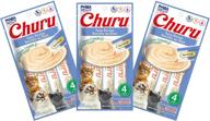 🐱 delicious inaba churu tuna recipe lickable purée cat treats - 12 tubes of natural goodness logo