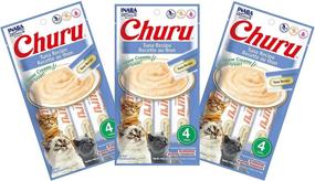 img 4 attached to 🐱 Delicious INABA Churu Tuna Recipe Lickable Purée Cat Treats - 12 Tubes of Natural Goodness