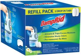 img 1 attached to DampRid FG97 Refill Pack for Moisture Absorber - 2 Count