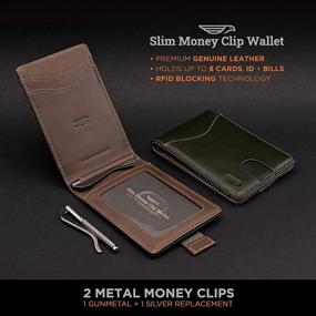 img 2 attached to 💼 POCKT Slim Wallet with Money Clip - Men's Accessories featuring Wallets, Card Cases & Money Organizers