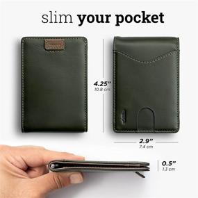 img 1 attached to 💼 POCKT Slim Wallet with Money Clip - Men's Accessories featuring Wallets, Card Cases & Money Organizers