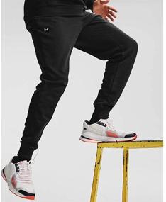 img 3 attached to 🏃 Ultimate Comfort and Style: Under Armour Men's Rival Fleece Joggers