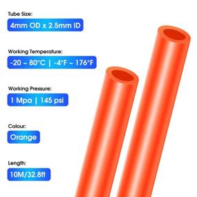 img 2 attached to TAILONZ PNEUMATIC Orange 4Mm Or 5/32 Inch OD 2