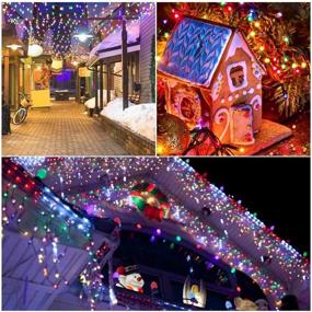 img 1 attached to Enhance Your Outdoor Spaces with Multicolor Solar String Lights - 2-Pack, 33ft 100 LED, Waterproof & 8 Modes - Perfect for Garden, Patio, Wedding, and Party Decorations!