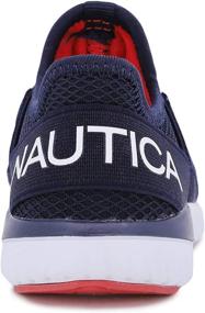 img 2 attached to Nautica Girls' Bungee Running Athletic Sneakers