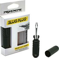 🚨 ryder cycling slug plug tubeless tire repair kit: the ultimate solution in black logo