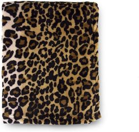 img 4 attached to Tadpoles Leopard Blanket Perfect Cheetah