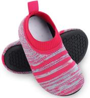 non-slip lightweight toddler slipper shoes and slippers for boys logo