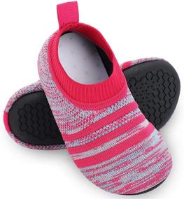 img 4 attached to Non-Slip Lightweight Toddler Slipper Shoes and Slippers for Boys