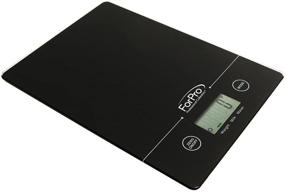 img 3 attached to 🔢 ForPro Digital All-Purpose Scale: Black with Quick Unit Conversion, LCD Backlit Display, and Low Battery Indicator