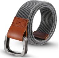 👨 itiezy double webbing canvas men's accessories with military styling logo