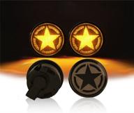 hooke road star turn signal lights: top-rated led parking lights for 2007-2018 jeep wrangler jk & unlimited logo