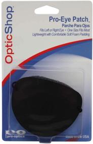 img 3 attached to 🔍 Enhanced Vision: Pro-Eye Patch - Durable Black Plastic Front Eyepatch (1)