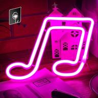 музыкальная нота neon sign-led neon lights wall decoration логотип