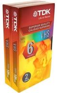 🎥 tdk 2-pack vhs tapes for sale (st120xps2) logo