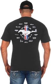img 2 attached to 👕 Shop the Stylish Collection: JH Design Men's Ford Mustang T-Shirts with 8 Great Styles