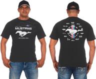 👕 shop the stylish collection: jh design men's ford mustang t-shirts with 8 great styles logo