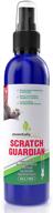 natural cat deterrent spray for scratching - 4oz non-toxic anti-scratch cat spray - safeguard your furniture, carpet, and plants - ideal no scratch spray for cats - made in the usa logo