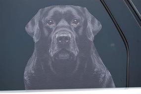 img 4 attached to Doggie Window Truck Window Decal Exterior Accessories