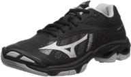 🏐 mizuno men's wave lightning z4 mid volleyball shoes - enhanced footwear for optimal performance logo