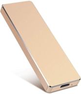 💽 2tb-golden portable hard drive with usb3.1 for mac, pc, desktop, laptop, macbook, chromebook - 2tb-yop-b5 logo