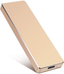 img 4 attached to 💽 Портативный жесткий диск 2TB-Golden с USB3.1 для Mac, ПК, настольного компьютера, ноутбука, MacBook, Chromebook - 2TB-YOP-B5