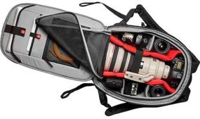 img 1 attached to 📷 Manfrotto Pro Light RedBee-310 Camera Bag Backpack for Mirrorless, Reflex and DSLR Cameras, Holds 2 Camera Bodies, Lenses, 15&#34; PC Pocket, Tripod Attachment