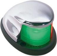 🚦 perko 0227dp0chr horizontal-mount bi-color navigation light - ideal size: 3.25" l x 2.31" w x 0.625" h логотип