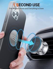 img 2 attached to TORRAS Magnetic Phone Mount For Car [Travel &Amp Car Electronics & Accessories