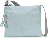 premium kipling womens alvar crossbody: stylish medium women's handbags & wallet set logo