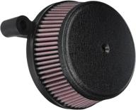 🔥 enhance performance and style with arlen ness 18-326 black big sucker stage i air filter kit: complete with cover logo