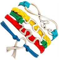 infinity collection autism bracelet: promote autism awareness with stylish jewelry logo
