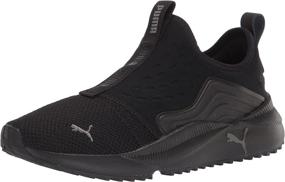 img 4 attached to 👟 PUMA Kids Pacer Future Knit Slip-On Sneaker