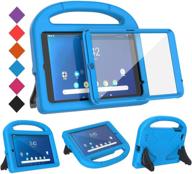 👧 bmouo kids case for onn 8 inch tablet 2019 - blue | shockproof stand case with built-in screen protector logo