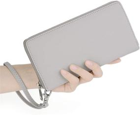 img 3 attached to UTO Checkbook Passport Organizer Wristlet