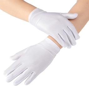 img 4 attached to Cosweet Costume Gloves Occasion Banquets