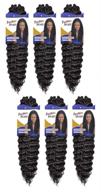 aruba curl braid pack black - пакет чёрных кудрявых косичек aruba логотип