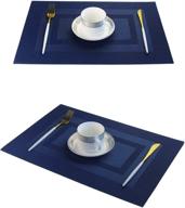 👉 imiyoku placemats: 18x12 inch waterproof resistant mats for ultimate protection logo