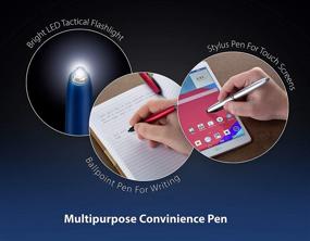 img 3 attached to 🔦 Enhanced Capacitive Multi Function Ballpoint Flashlight Touchscreen: Power-Packed Digital Utility Solution