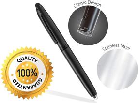img 1 attached to 🔦 Enhanced Capacitive Multi Function Ballpoint Flashlight Touchscreen: Power-Packed Digital Utility Solution