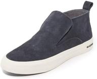 👟 stylish seavees men's huntington middie oyster fashion sneakers: a perfect blend of comfort and fashion! logo