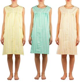 img 1 attached to 👗 Shift Duster Dress (Medium to 3X) - Pack of 3 - Available in 509 Variants