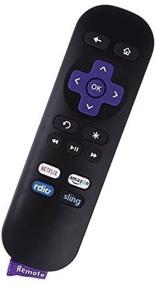 img 1 attached to 📺 Smartby Roku Sling 1 New IR Remote: Roku 1-4 HD LT XS XD, Express, Premiere | NOT compatible with Roku Stick or Roku TV