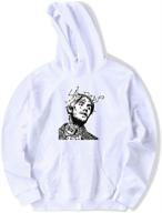 🎧 tisea unisex hip hop rapper hoodies - casual pullover sweatshirt logo
