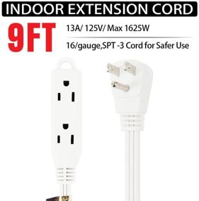 img 3 attached to EP Indoor Extension Prong，3 Outlets