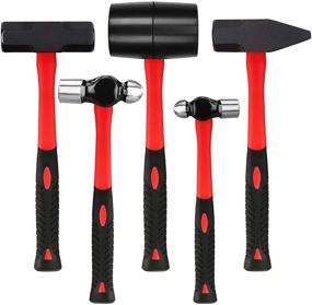 img 4 attached to 🔨 Enhanced Performance: 5-Piece Hammer Reduction Sledge Working Kit