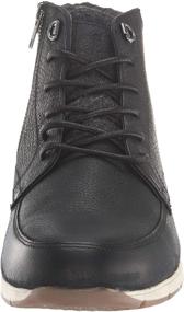 img 3 attached to Crevo Mens Stanmoore Black Leather