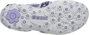 img 1 attached to Geox Girls Roxanne Fuchsia: Athletic Shoes for Little Girls - Stylish and Supportive