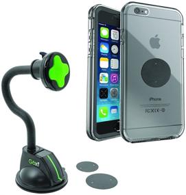 img 3 attached to 📱 GOXT 23454 Windshield Mount Magnetic Phone Holder by Custom Accessories