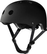 🛹 tourdarson skateboard helmet: impact resistant, ventilated & adjustable for all ages, ideal for various sports activities - roller skating, cycling, scooter, and more! логотип